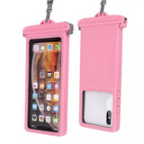 Waterproof Phone Pouch for Mobile Phones Under 6.9 Inches - Diving Protection, Touch Sensitive, Double Lock Seal