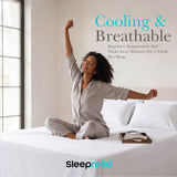 Eucalyptus Lyocell Sheet Set – Cooling, Breathable & Hypoallergenic Luxury Bedding, Moisture-Wicking Bed Sheets, Sustainable Sleep Essentials, Vegan Silk Feel