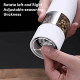 Automatic Electric Salt & Pepper Grinder Set – One-Touch Spice Mill, Adjustable Seasoning Tool, Modern Kitchen Essential