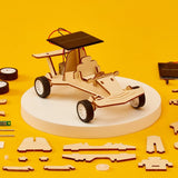 Solar Race Car DIY Kit, Educational STEM Toy – Solar Car, STEM Project, Engineering Kit