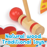 Jungle Croquet – wooden toy set, animal game, outdoor play