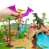 Prehistoric Playset – dinosaur toy set, caveman adventure, educational play