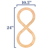 Figure 8 Wooden Train Set – classic toy railway, beginner train set, imaginative play