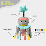 Dingle Dangle Baby Travel Mobile – Portable Sensory Toy for On-the-Go — travel mobile, sensory toy, portable entertainment