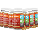 5000 IU Vitamin D3 With Vitamin K2 & Black Seed Oil