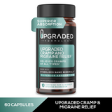 Upgraded Cramp & Migraine Relief Nano Mineral Formula for Muscle Relaxation, Hormonal Balance & Fast Support, PMS Support, Headache Relief Blend