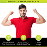 Upgraded T Advanced Testosterone Support for Energy, Vitality & Hormone Balance, Libido Boost, Natural Performance Formula