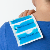 VibraCool Freeze-Solid Ice Packs 2-Pack - Cold Therapy, Reversible Design, Latex-Free