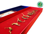 Wild American Ginseng Roots 10–15 Year Premium Gift Box, Forest Harvest, Luxury Gift, Authentic Ginseng