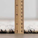 Williford Handwoven Wool Area Rug – striped design, artisan texture, neutral tones