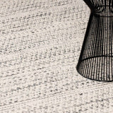 Williford Handwoven Wool Area Rug – striped design, artisan texture, neutral tones