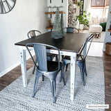 Williford Handwoven Wool Area Rug – striped design, artisan texture, neutral tones