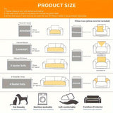 Premium Pet Couch Cover - Non-Slip Sofa Protector for Dogs and Cats - Pet-Friendly Protector, Waterproof Slipcover, Quilted Sofa Blanket