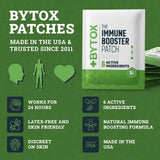 BYTOX Immune Booster Vitamin & Nutrient Patch - Daily Wellness, Microalgae Omega-3s, Travel Essentials