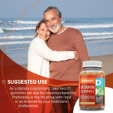 5000 IU Vitamin D3 With Vitamin K2 & Black Seed Oil