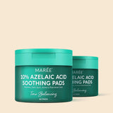 Azelaic Acid Soothing Toner Pads for Redness Relief & Radiant Skin, tone evening, blemish care, calming hydration