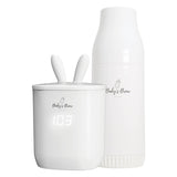 Baby Shower Feeding Bundle - Bottle Warmer, Silicone Mealtime Essentials, Travel Convenience