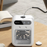 Portable Air Conditioner Fan for Room Office Car, USB Cooling Mist Fan, Personal Evaporative Air Cooler, Ice Water Air Cooler