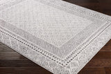 Burdette Soft Neutral Farmhouse Rug – cozy texture, modern pattern, versatile décor