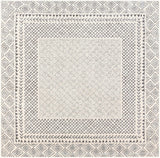 Burdette Soft Neutral Farmhouse Rug – cozy texture, modern pattern, versatile décor