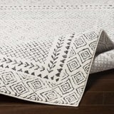 Burdette Soft Neutral Farmhouse Rug – cozy texture, modern pattern, versatile décor