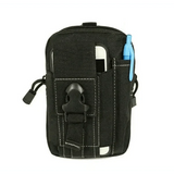 Travel Tactical Waist Pack Phone Holder with Adjustable Strap, passport organizer, airport ready, adventure gear