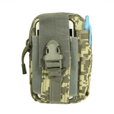 Travel Tactical Waist Pack Phone Holder with Adjustable Strap, passport organizer, airport ready, adventure gear