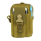 Travel Tactical Waist Pack Phone Holder with Adjustable Strap, passport organizer, airport ready, adventure gear