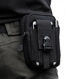 Travel Tactical Waist Pack Phone Holder with Adjustable Strap, passport organizer, airport ready, adventure gear