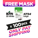 (FREE🔥) 100pcs BOTN KF94 Large / White - EXP Sep 2025