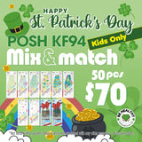 St Patrick's Day POSH Mix and Match Kids - 50pcs