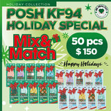 Posh Holiday Special Limited Edition KF94 Mask - 50pcs Mix & Match