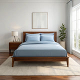Copper-Infused Bamboo Cooling Sheet Set – Breathable Antimicrobial Luxury Bedding, moisture-wicking sheets, hypoallergenic bamboo bedding, deep pocket cooling linens