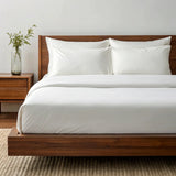 Copper-Infused Bamboo Cooling Sheet Set – Breathable Antimicrobial Luxury Bedding, moisture-wicking sheets, hypoallergenic bamboo bedding, deep pocket cooling linens