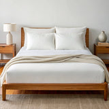 Copper-Infused Bamboo Cooling Sheet Set – Breathable Antimicrobial Luxury Bedding, moisture-wicking sheets, hypoallergenic bamboo bedding, deep pocket cooling linens
