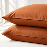 Copper-Infused Bamboo Cooling Pillowcase – Silky Breathable Sleep Essential, moisture-wicking bedding, luxury bamboo linens, antimicrobial comfort