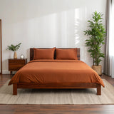Copper-Infused Bamboo Cooling Sheet Set – Breathable Antimicrobial Luxury Bedding, moisture-wicking sheets, hypoallergenic bamboo bedding, deep pocket cooling linens