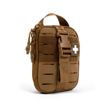 Sidekick IFAK First Aid Pouch with MOLLE Panel for Everyday Carry, Tactical Medical Kit, Compact Emergency Pouch, Portable Survival Gear