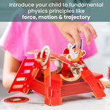 Catapult Gnome Launcher 3D Playset – STEM, Imaginative, Educational