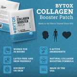 BYTOX Collagen Booster Transdermal Patch - Skin Firmness, Hydration Support, Travel-Friendly Care