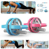 Multifunctional Abdominal Wheel Pull Strap Gym Fitness Training Set (FREE SHIPPING) – Compact, Versatile &amp; Effective