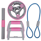 Multifunctional Abdominal Wheel Pull Strap Gym Fitness Training Set (FREE SHIPPING) – Compact, Versatile &amp; Effective