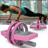 Multifunctional Abdominal Wheel Pull Strap Gym Fitness Training Set (FREE SHIPPING) – Compact, Versatile &amp; Effective