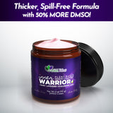 Inner Warrior DMSO Nerve & Muscle Relief Cream with Magnesium for Daily Comfort, Fibromyalgia Support Cream, Lavender Essential Oil Blend, Fast Absorbing Formula