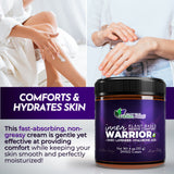 Inner Warrior DMSO Nerve & Muscle Relief Cream with Magnesium for Daily Comfort, Fibromyalgia Support Cream, Lavender Essential Oil Blend, Fast Absorbing Formula