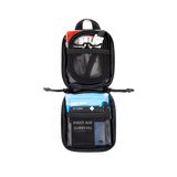 Everyday Carry Compact Trauma First Aid Kit with MOLLE Panel, Tactical Emergency Medical Kit, Portable EDC Survival Pack, Bleeding Control Essentials