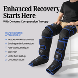 Air-C Leg Massager for Compression Recovery & Everyday Comfort, Home Leg Therapy, Muscle Relaxation System, Swelling Relief