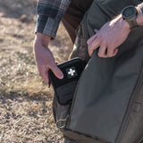 Everyday Carry Compact Trauma First Aid Kit with MOLLE Panel, Tactical Emergency Medical Kit, Portable EDC Survival Pack, Bleeding Control Essentials