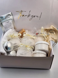 Luxury Spa Gift Box for Her – Home Relaxation Set — self-care, pampering, personalized gift