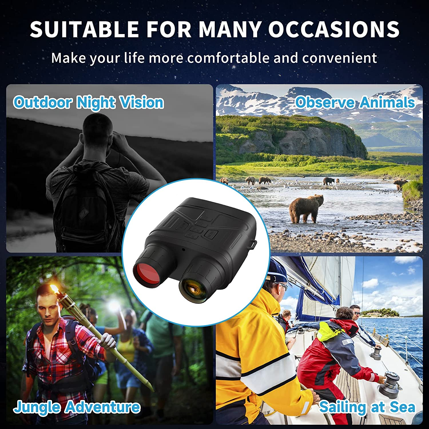 travellers goggles night vision UltraX Night Vision Goggles – infrared binoculars, digital night visio – Be Healthy